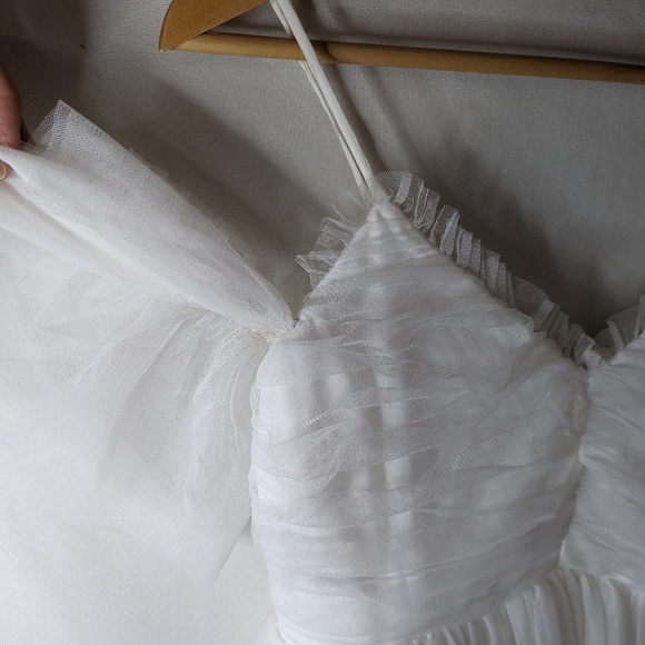 Lulu's White Midi Dress - Picture 6 of 16